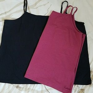 Pair of never worn tank tops